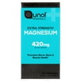 Qunol Magnesium Capsules 420mg, High Absorption Magnesium Supplement, Extra Strength, Bone and Muscle Health Supplement, 120 Count